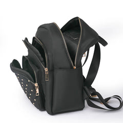 Durable Diamond Ladies Backpack Oxford Cloth Travel Backpack