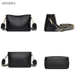 Solid Cow Women Shoulder Crossbody Bag Ladies Phone Bag And Purses