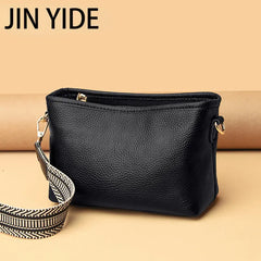 Solid Cow Women Shoulder Crossbody Bag Ladies Phone Bag And Purses Leather Handb