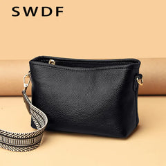 Solid Cow Women Shoulder Crossbody Bag Phone Purses