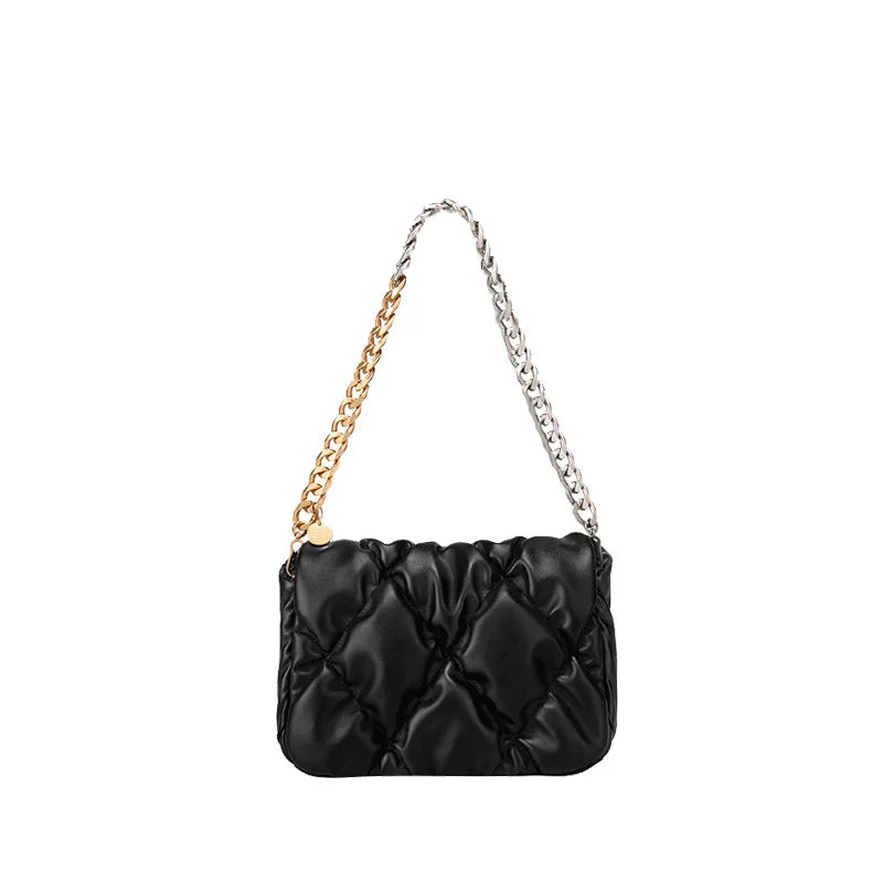 Stylish Embroidery Camera Shoulder Bag