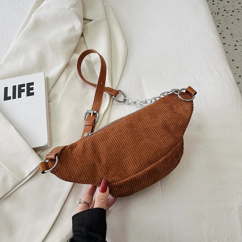 Women Fanny Packs Nylon Crossbody Waist Bags for Girls