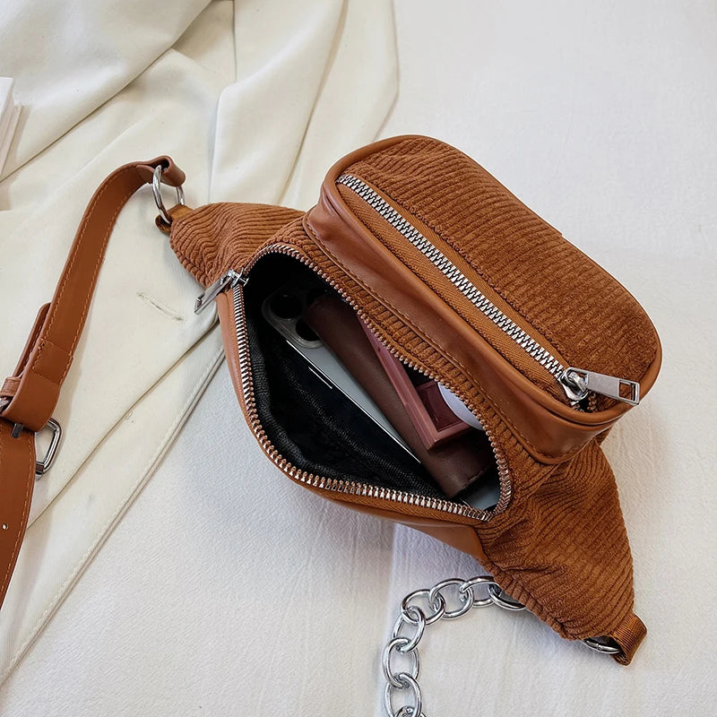 Women Fanny Packs Nylon Crossbody Waist Bags for Girls