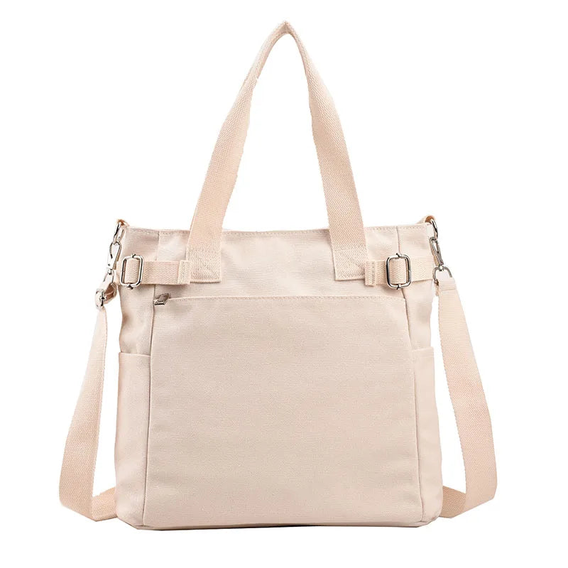 Women's Message Tote Shoulder Crossbody Satchel Handbag