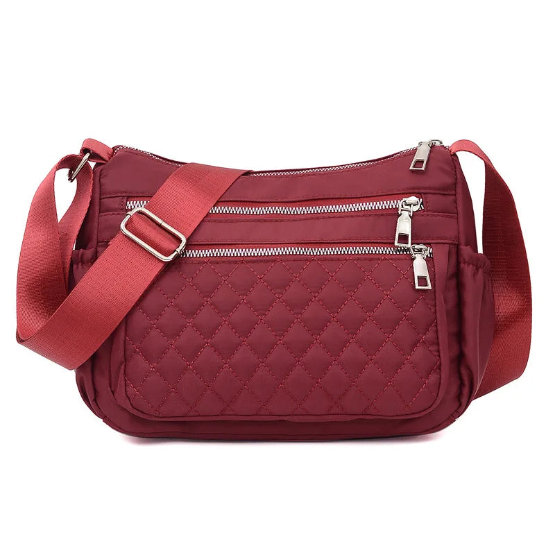 Women's Canvas Shoulder Bag Dumpling Bag Leisure Diagonal Cloth Bag