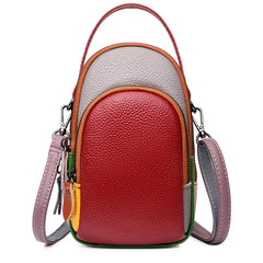 Leather Women Handbags Mini Phone Bags Wallets Shoulder Bag