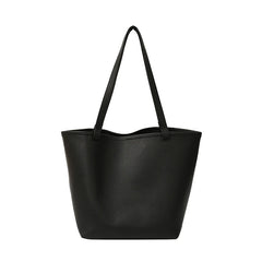 Women Casual Tote Soft Shoulder Bag Large Capacity Handbag
