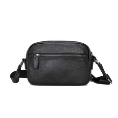 Men's Casual Messenger Bag PU Leather Small Crossbody Shoulder Bags