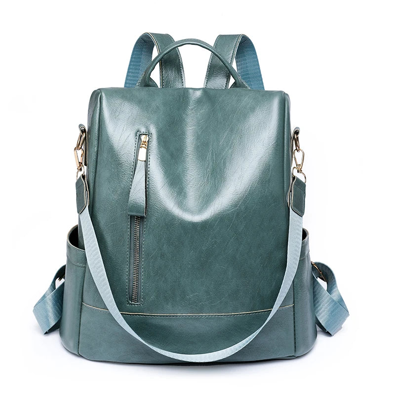Anti-Theft Women Backpack Large Capacity Waterproof School Bag