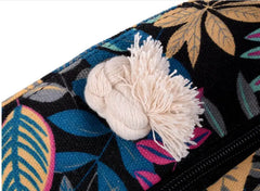Leaves Shoulder Bags Cotton for Girls Large Size Beach Bags