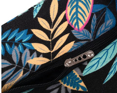 Leaves Shoulder Bags Cotton for Girls Large Size Beach Bags