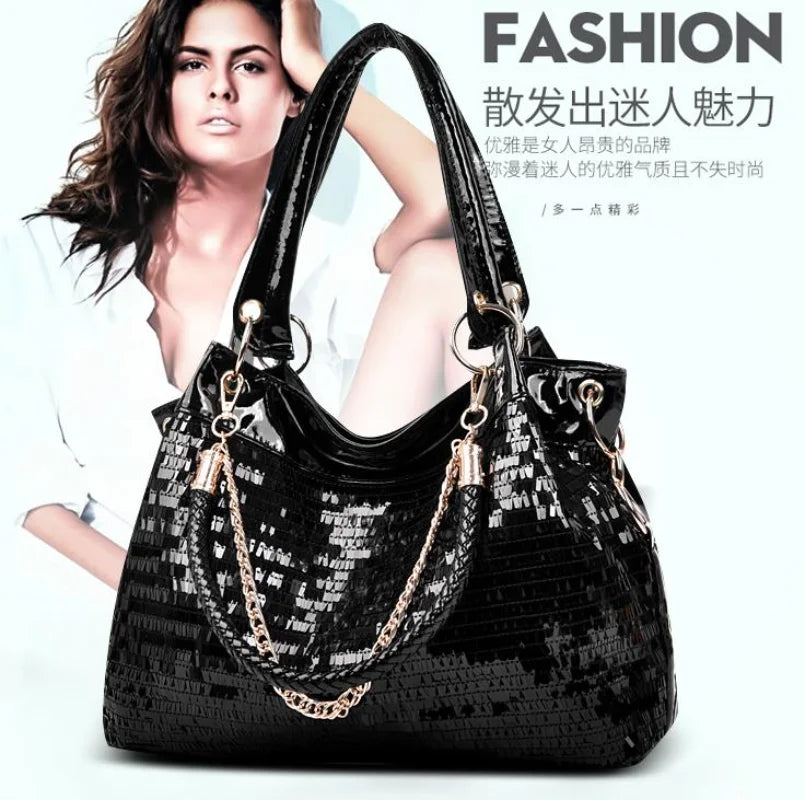 Large European-American Messenger Bag for Women