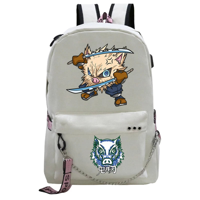 Kimetsu No Yaiba Anime Inosuke Laptop Bag