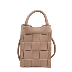 Mini Woven Handbag Crossbody Bag for Women