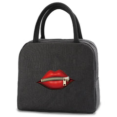 Women Insulated Thermal Lunch Bag Kids Cooler Pouch Picnic Tote Handbags