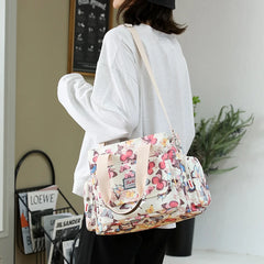 Nylon Shoulder Bag For Women Top-handle Messenger Bag