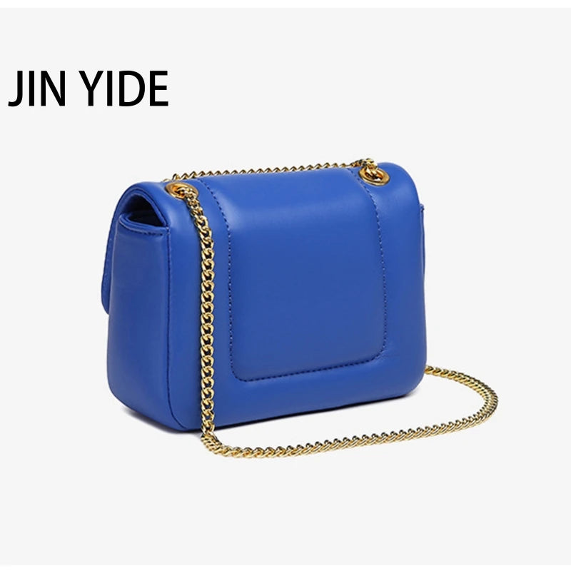 Chain Lock Women Shoulder Bags Small Crossbody Bag Female Handbag Purse
