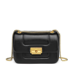 Chain Lock Women Shoulder Bags Small Crossbody Bag Female Handbag Purse
