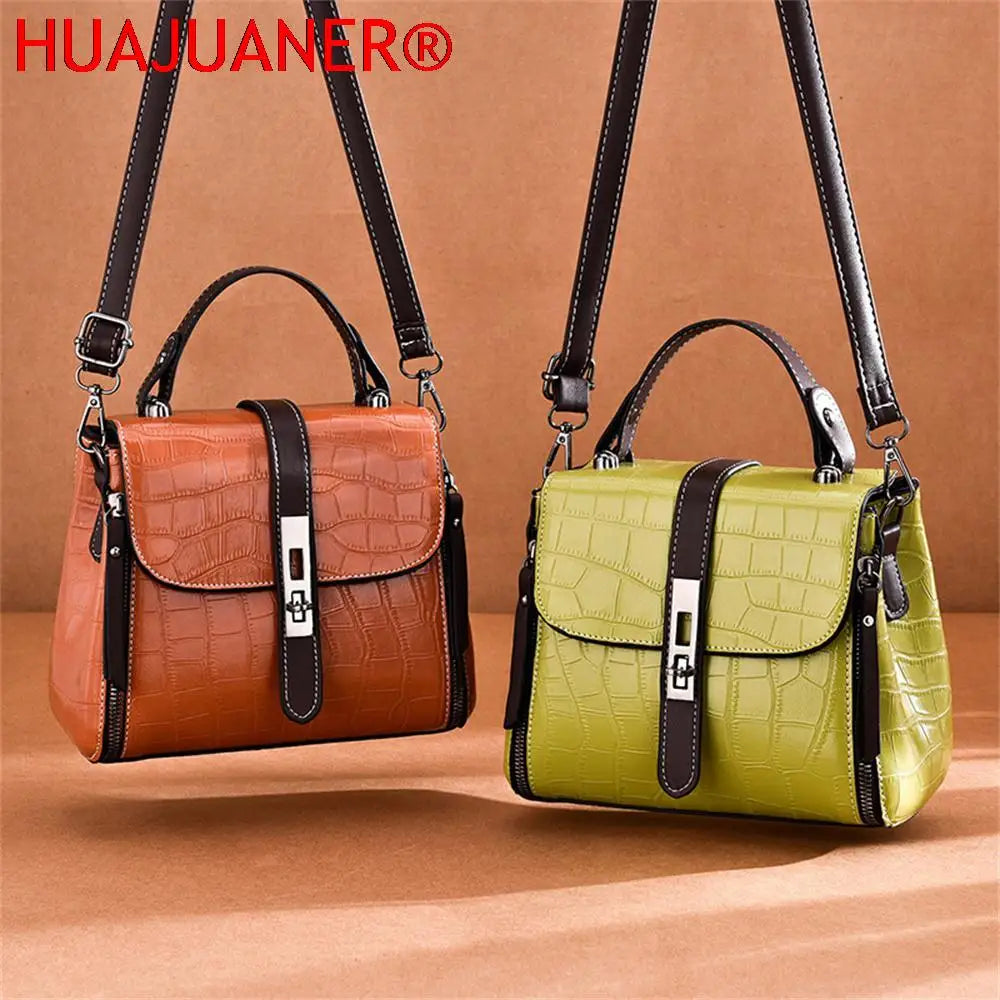 Women Crossbody Bag Leather Shoulder Handbag