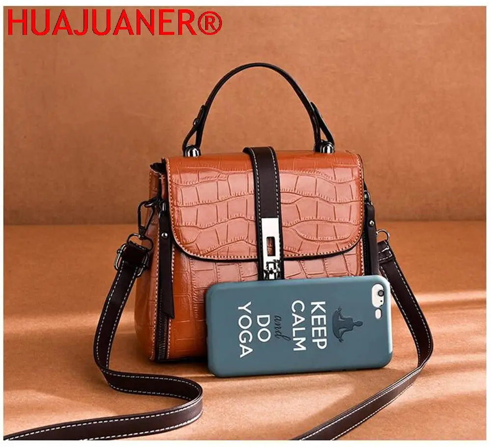 Women Crossbody Bag Leather Shoulder Handbag