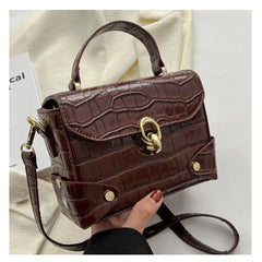 Mini Silver Stone Crossbody Bag for Women