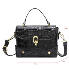 Mini Silver Stone Crossbody Bag for Women