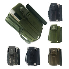 Men Waist Pack Bum Bag Pouch Waterproof Military Belt Waist Packs Molle Nylon Mo