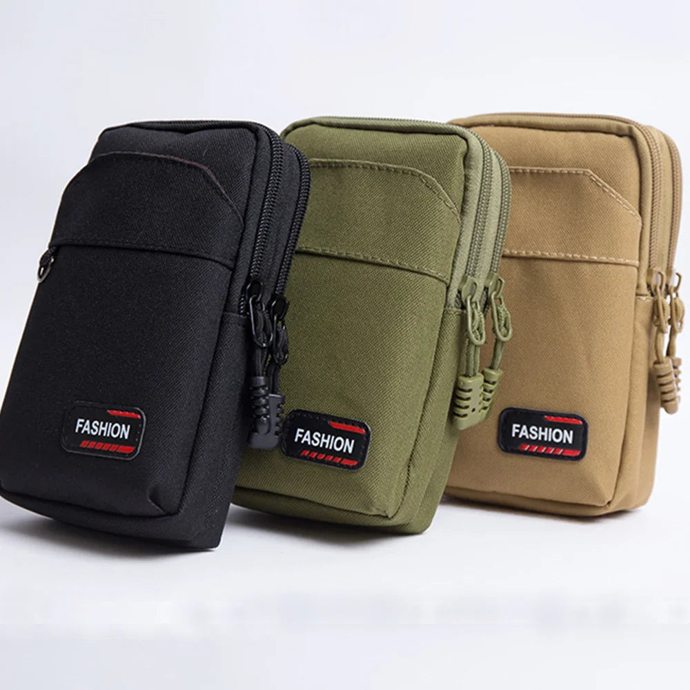 Men's Outdoor Tactical Waist Pack Phone Pouch Military Bag