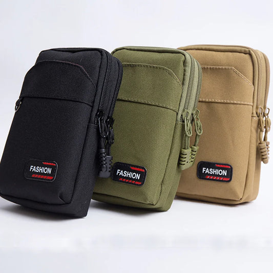 Men's Outdoor Tactical Waist Pack Phone Pouch Military Bag