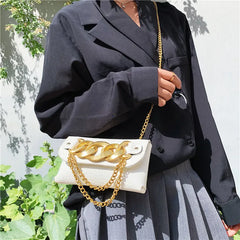 Mini Crossbody Bag Stone Pattern Belt Purse