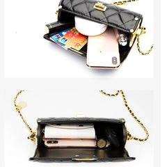 MINI Cross Body Bag Leather Women's Handbag One Shoulder Mobile Phone Bag