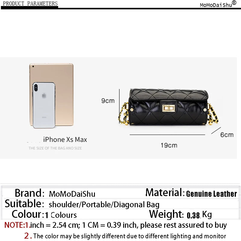 MINI Cross Body Bag Leather Women's Handbag One Shoulder Mobile Phone Bag