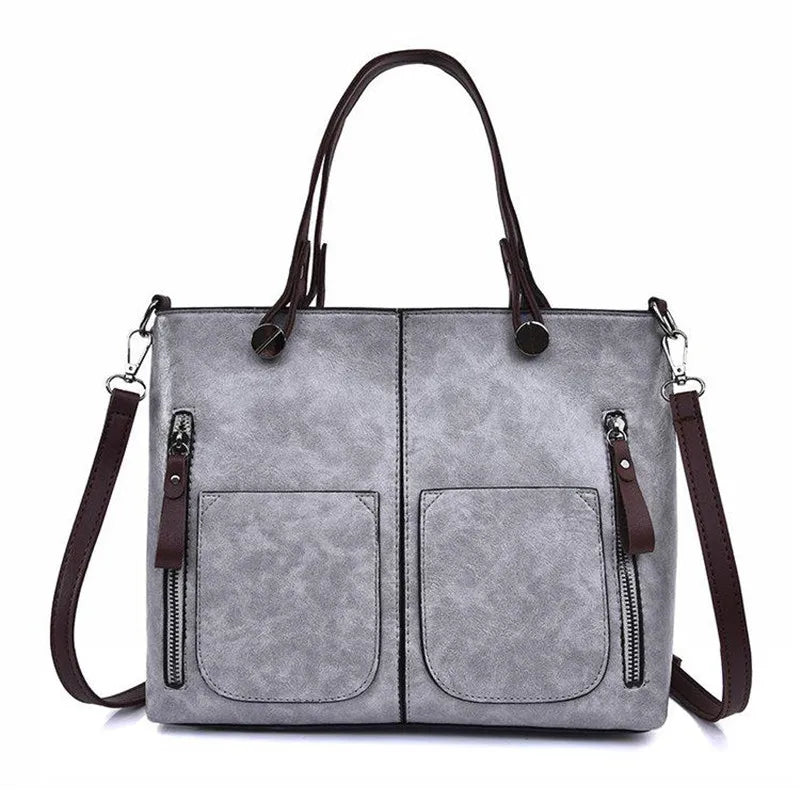 Women's PU Leather Shoulder Bag Messenger Crossbody Bag