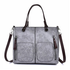 Women's PU Leather Shoulder Bag Messenger Crossbody Bag