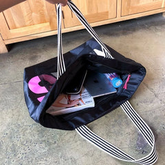 Waterproof Shoulder Bag for Women Large Capacity Tote Beach Bag