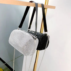 Bling Diamonds Small Shoulder Bag Women Clutch Evening Crossbody Bag