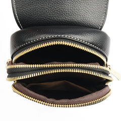 Genuine Leather Crossbody Shoulder Bag for Women Work Shopping