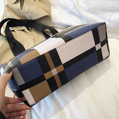 Retro Leather Shoulder Tote Bag for Women - Daily Use