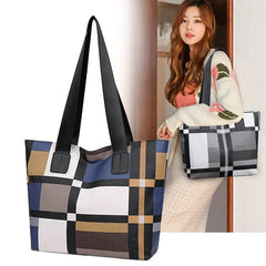 Retro Leather Shoulder Tote Bag for Women - Daily Use
