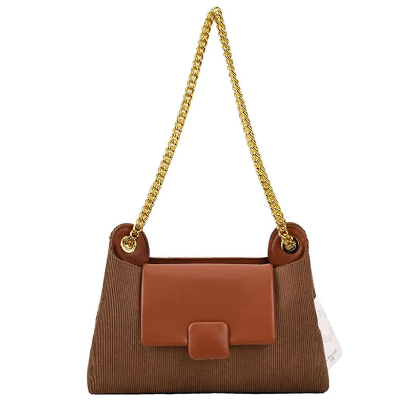 Cloth Shoulder Bags Large Ladies Crossbody Chains Handbag