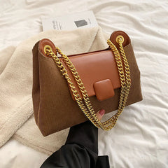 Cloth Shoulder Bags Large Ladies Crossbody Chains Handbag