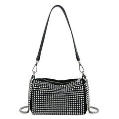 Rhinestone Diamond Chain Crossbody Bag Women's Shoulder Bag