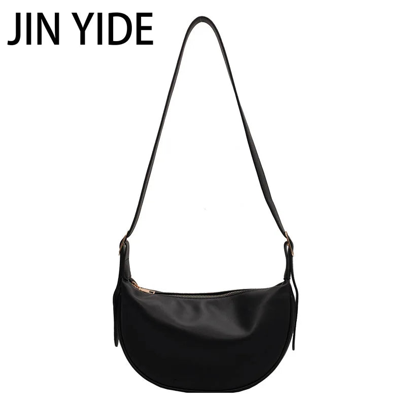 Large Capacity Women's Dumpling Bag Shoulder Crossbody Handbag