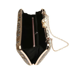 Beaded Evening Bag Diamond Sequined Clutch HandBag