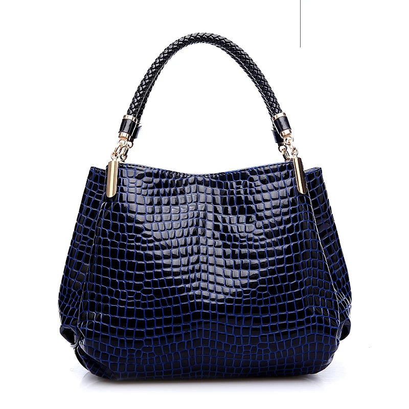 Leather Shoulder Bag Female Tote Crocodile Bag BAG5091 Hot