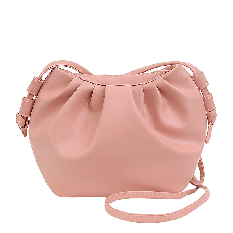 Western Style Mini Cloud Bag Women's Shoulder Messenger Bag