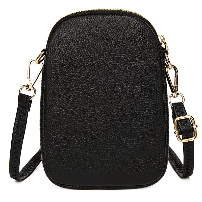 Stylish Leather Women Shoulder Bag Crossbody High Capacity Multi-function