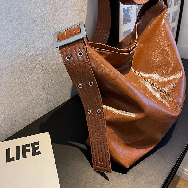 Fashion Shoulder Bag PU Leather Casual Female