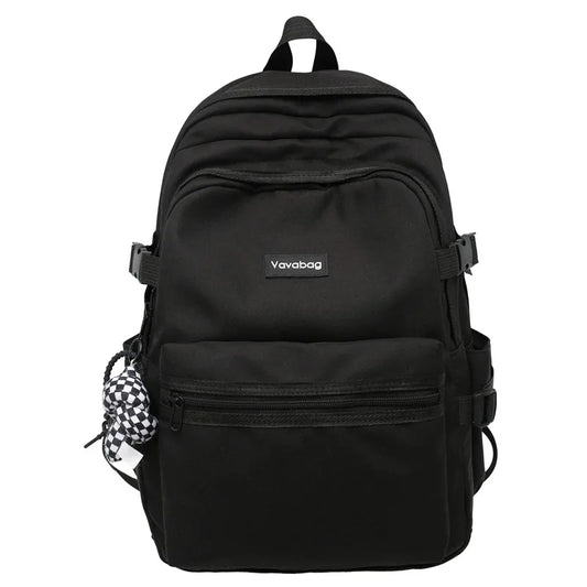 Female Male Big BookBag Girl Boy Laptop College Backpack Lady Men Travel Leisure