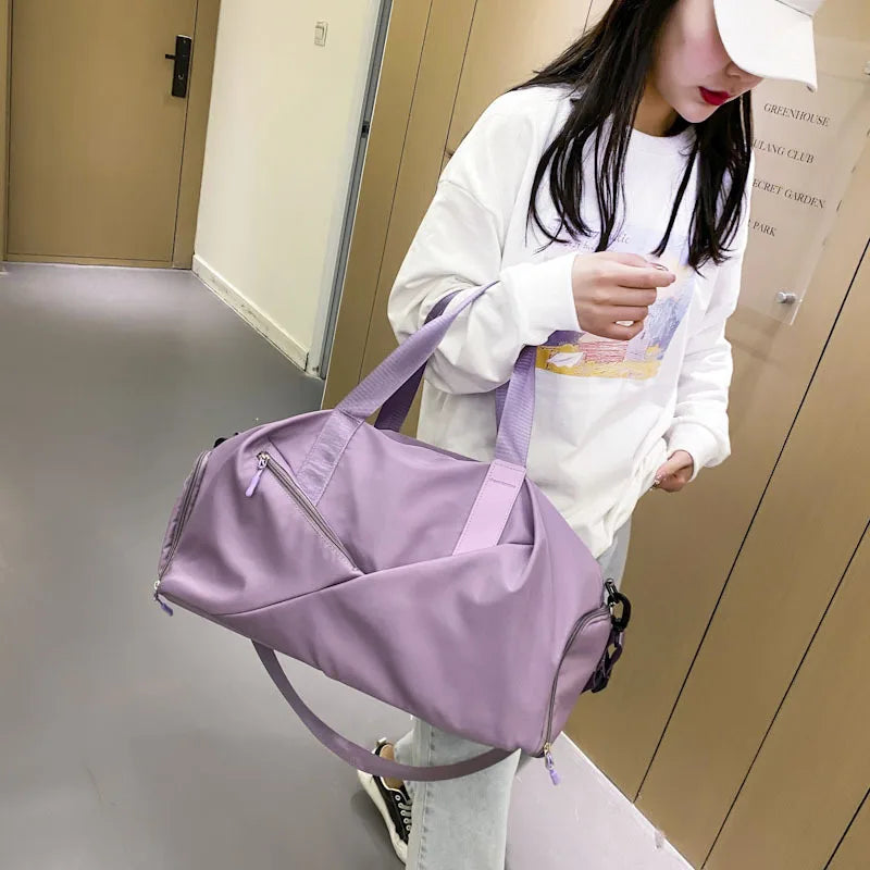 Foldable Fitness Bags Large Capacity Yoga Swimming Portable Travel Bag